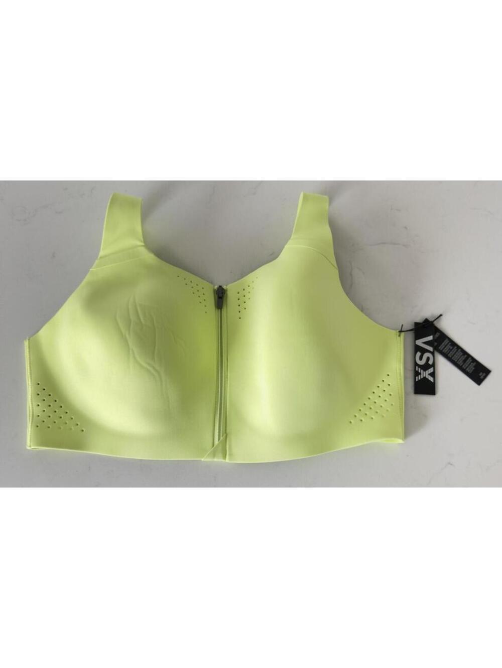 VSX Featherweight Max Sparkling Lime Front Close High Support Sports Bra 38DDD